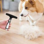 Pet Grooming Brush Self Cleaning Slicker Dog Cat Hair Removal Deshedding Tool AU - Image 2