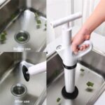 Pipe Plunger Drain Unblocker High Pressure Air Sewer Toilet Powerful Cleaner AU - Image 3