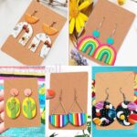 Polymer Clay Cutters Set Earring Making Mold Cutter Mould Cutters DIY 30/124x