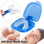 Portable HIGH QUALITY STOP SNORING Anti Snore Sleep Apnea Mouth Guard Mouthpiece - Image 2