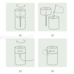 Portable USB Mini Led Humidifier Car Air Purifier Aroma Diffuser Cool Mist Home - Image 3