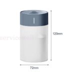 Portable USB Mini Led Humidifier Car Air Purifier Aroma Diffuser Cool Mist Home - Image 4
