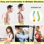 Posture Corrector Back Straight Clavicle Support Shoulders Brace Strap Correct - Image 4