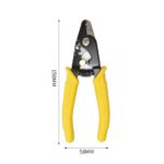 Professional Fibre Optic Stripper Insulated ire Stripper 3 Holes Stripping Tool - Image 5