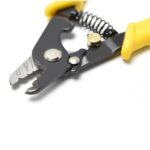 Professional Fibre Optic Stripper Insulated ire Stripper 3 Holes Stripping Tool - Image 2