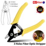 Professional Fibre Optic Stripper Insulated ire Stripper 3 Holes Stripping Tool