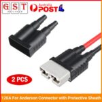 Protective Waterproof Sheath Molded for Black 120A For Anderson Plug Connector