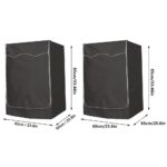 Protector Waterproof and Dustproof Sunscreen Washing Machine Cover Laundry Dryer - Image 2