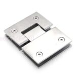 Reliable Glass Hinge with Adjustable Screw for Bathroom Shower Screens - Image 7