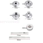 Reliable Snap Fastener Kit 203pcs Durable Snaps for Clothing Sewing and Mending - Image 5