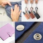Reliable Snap Fastener Kit 203pcs Durable Snaps for Clothing Sewing and Mending - Image 7