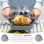 Reusable Silicone Pot Baking Tray Mat Oven Nonstick Air Fryer Accessories Basket - Image 6