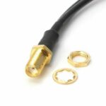 SMA Female To Dual TS9 Male Antenna Mobile Modem Patch RG174 Extension Cable - Image 2