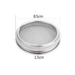Seed germination cap tool filter screen kit for wide mouth Mason can - Image 2