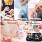 Sewing Kit 183Pcs Portable Mini Premium Travel Home Beginner Emergency - Image 7