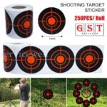 Shooting Target Self Adhesive Targets Splatter Reactive Target Sticker 250X/Roll