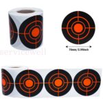 Shooting Target Self Adhesive Targets Splatter Reactive Target Sticker 250X/Roll - Image 4