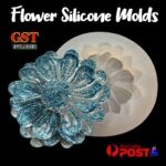 Silicone Flower Molds Epoxy Resin Jewelry Pendant Mould Making Craft Mold Tools - Image 2