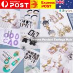Silicone Pendant Mold Making Jewelry For Resin Necklace Mould Craft DIY Tools