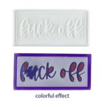 Silicone Resin Casting Mold Wall Hanging Letter Sign Epoxy Mould Craft Tool AU - Image 4