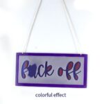 Silicone Resin Casting Mold Wall Hanging Letter Sign Epoxy Mould Craft Tool AU - Image 5