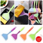 Silicone Spatula Kitchen Baking Non-Stick Cookware Safe Heat Resistant Scraper
