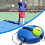 Solo Tennis Trainer Set Practice Single Self-Study Training Tool Rebound Ball - Image 4