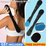 Sponge Back Beauty Brush Velvet Cloth Lotion Applicator Brush for Cream AU