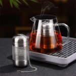 Stainless Steel Ball Loose Tea Leaf Infuser Spice Strainer Diffuser Hanging Hook - Image 6