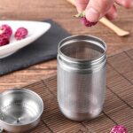 Stainless Steel Ball Loose Tea Leaf Infuser Spice Strainer Diffuser Hanging Hook - Image 7
