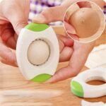 Stainless Steel Egg Shell Opener Cutter Cracker Boiled Egg Topper Separator AU - Image 4