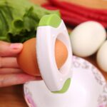 Stainless Steel Egg Shell Opener Cutter Cracker Boiled Egg Topper Separator AU - Image 3