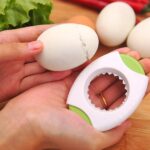 Stainless Steel Egg Shell Opener Cutter Cracker Boiled Egg Topper Separator AU - Image 6