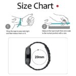 Stainless Steel Strap Metal Watch Band For Samsung Galaxy Watch 20mm Steel Strap - Image 7