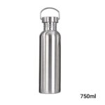 Stainless Steel Water Bottle Motivational Sports Drink Cup Flask 500/750/1000ml - Image 3