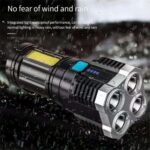 Super Bright 1000000LM Torch Led Flashlight USB Rechargeable Tactical Light - Image 4