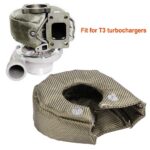 T3 Turbo Blanket Heat Shield Beanie Cover Titanium GT28 GT25 GT30 32 35 37 47 AU - Image 4