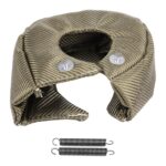 T3 Turbo Blanket Heat Shield Beanie Cover Titanium GT28 GT25 GT30 32 35 37 47 AU - Image 5