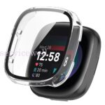Tempered Glass Screen Protector Hard PC Case Cover For Fitbit Versa 4 3 Sense 2 - Image 3