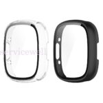 Tempered Glass Screen Protector Hard PC Case Cover For Fitbit Versa 4 3 Sense 2 - Image 4