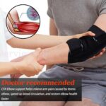 Tennis Elbow Brace Support Splint Arm Sleeve For Tendonitis Arthritis Joint Pain - Image 4