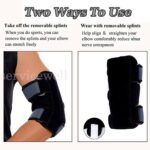 Tennis Elbow Brace Support Splint Arm Sleeve For Tendonitis Arthritis Joint Pain - Image 7