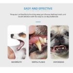 Three-head Pet toothbrush multi-angle bad breath and tartar dental careN Tx AU - Image 6