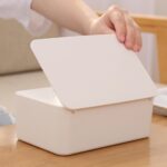 Tissue Box Cover Dispenser Paper Storage Holder Table Napkin Case Organizer Box - Image 5