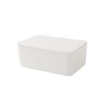 Tissue Box Cover Dispenser Paper Storage Holder Table Napkin Case Organizer Box - Image 4