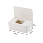 Tissue Box Cover Dispenser Paper Storage Holder Table Napkin Case Organizer Box - Image 2
