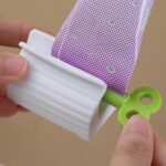 Toothpaste Squeezer Bathroom Tube Easy Stand Dispenser Rolling Holder Seat AU - Image 7