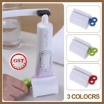 Toothpaste Squeezer Bathroom Tube Easy Stand Dispenser Rolling Holder Seat AU