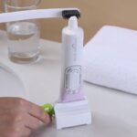 Toothpaste Squeezer Bathroom Tube Easy Stand Dispenser Rolling Holder Seat AU - Image 6