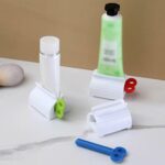 Toothpaste Squeezer Bathroom Tube Easy Stand Dispenser Rolling Holder Seat AU - Image 4